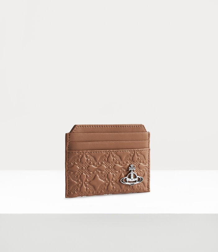 Vivienne Westwood EMBOSSED SLIM CARD HOLDER